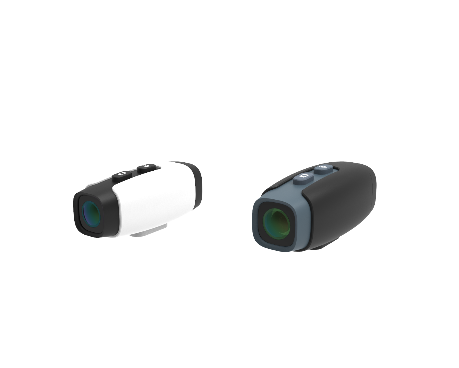 Dashcams para motocicleta SCSETC Cam-S y Cam-X lado a lado