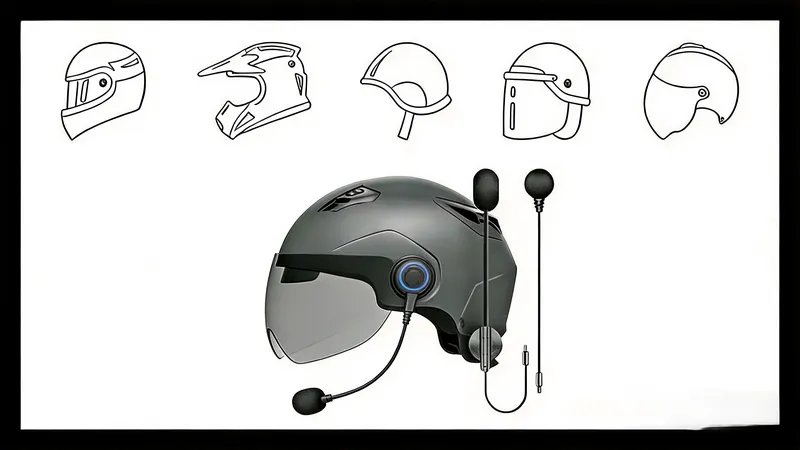 Best motorcycle intercom for half helmet riders
