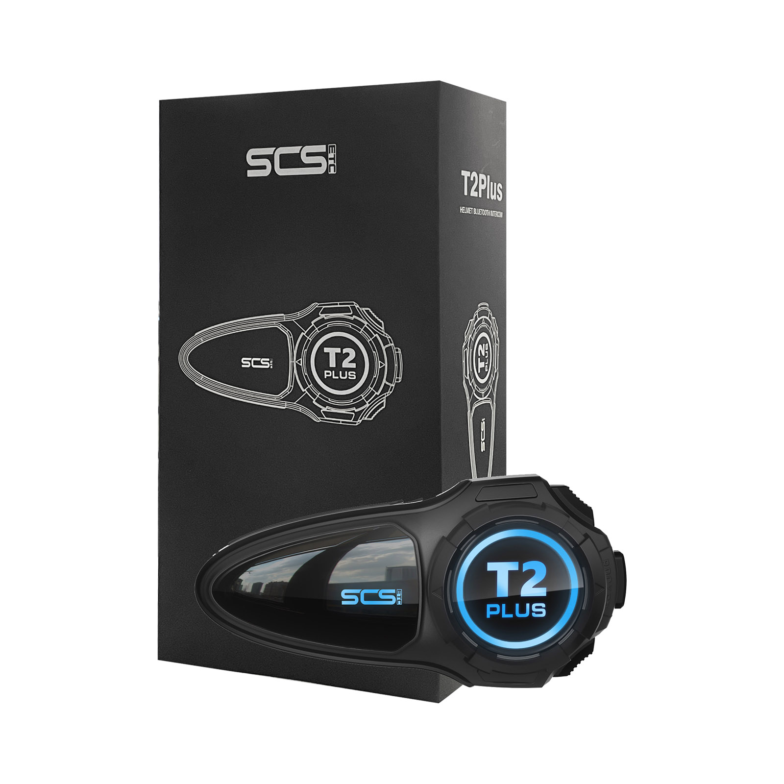 SCSETC T2 Plus Motorcycle Intercom