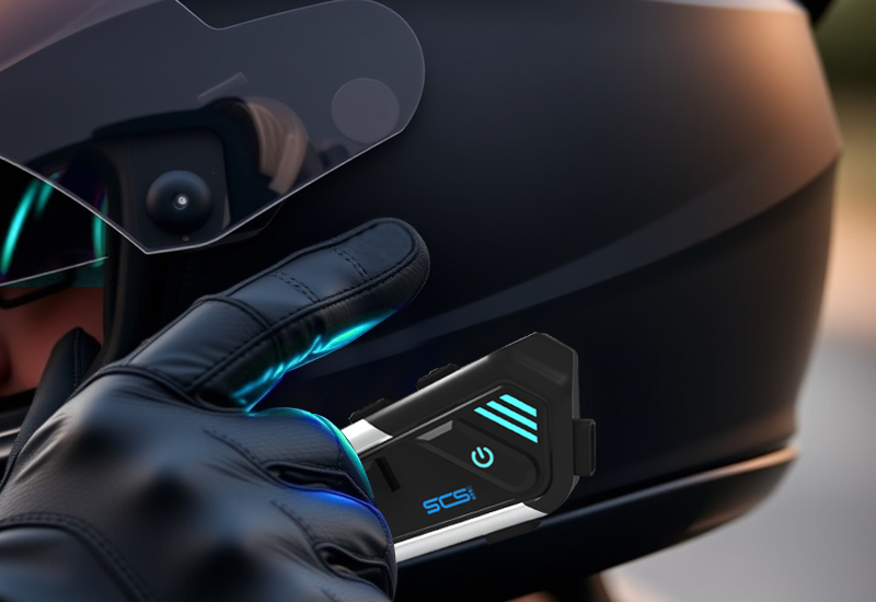 Bluetooth 5.3 technology makes motorcycle intercom calls smoother