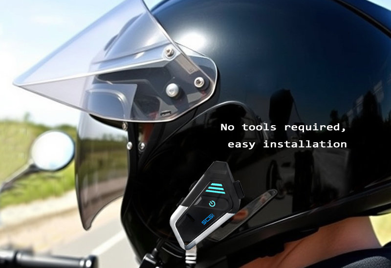 easy installation s9x motorcycle intercom